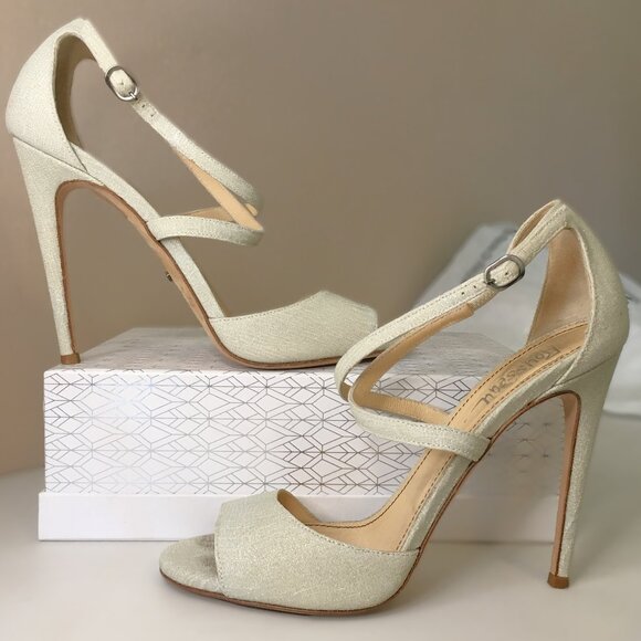 JEROME C. ROUSSEAU "Popp" Sexy Strappy Heels - Picture 2 of 15